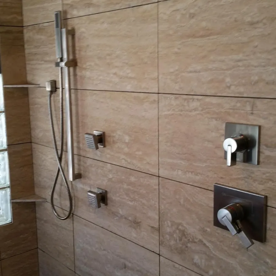 Shower fixture installation for Water Heater Replacement in Columbiana